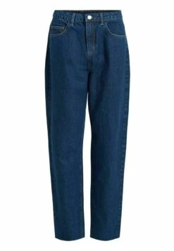 Vila Mom - Straight Leg Jeans - Dark Blue Denim -Dames 00562b32cfef483882c02be7823e624b