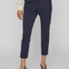 Vila Vivarone Slim Noos - Broek - Navy Blazer