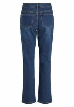 Vila Straight Leg Jeans - Dark Blue Denim 13 Vila Straight Leg Jeans - Dark Blue Denim -Dames 007e0fa5c28a420ca8146f179c1a9a58