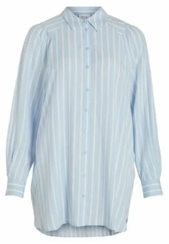 Vila Langes Gestreiftes - Overhemdblouse - Kentucky Blue 14 Vila Langes Gestreiftes - Overhemdblouse - Kentucky Blue -Dames 00b96641545f454d87208f722b7606ee