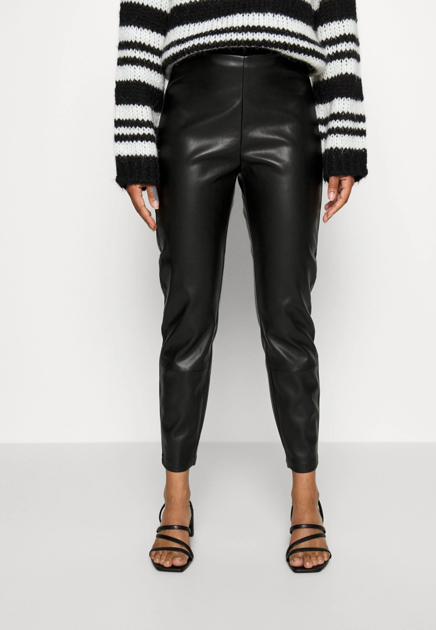 Vilise Coated Leggings - Broek - Black 3 Vilise Coated Leggings - Broek - Black