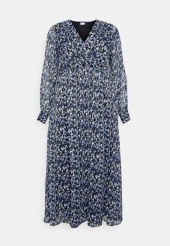 Vifalia Wrap Dress - Maxi-Jurk - Mazarine Blue -Dames 0196942e347a4d61b772660faef0eaa7