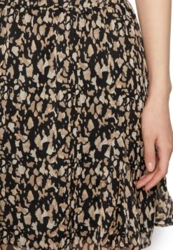 Vila Vifalia Short Skirt - Minirok - Black/Brown -Dames 01d8f58c6c634577b4f0859fb40d8871