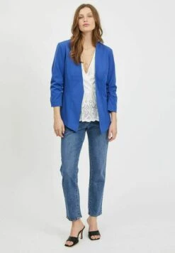 Vila Viher 3/4 New - Blazer - Mazarine Blue -Dames 02274d246abd4df5959a6fca46303a46