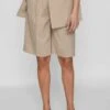 Lange High Waist - Shorts - Simply Taupe 1 Lange High Waist - Shorts - Simply Taupe -Dames 0312badfdb3b4438a262998a7ca1f327