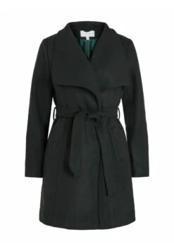 Vila Halflange Jas - Darkest Spruce -Dames 03ec88472a134bc1bbe3ec9c33d8bf30