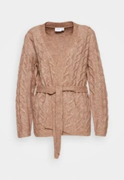 Vila Viella Ls Cable Knit - Vest - Toasted Coconut -Dames 04e66f8d4fed47169e91336a1f5d706f