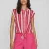 Vila Geknotetes - Overhemdblouse - Pink Yarrow -Dames 0634de0dfcde4183b40b9bfe59fa7991
