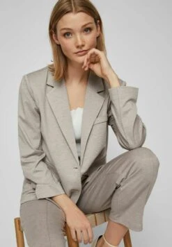 Vila Blazer - Walnut -Dames 065cb5d5647641aa9015bf867d4bc965