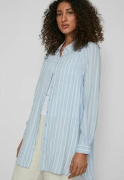 Vila Langes Gestreiftes - Overhemdblouse - Kentucky Blue 13 Vila Langes Gestreiftes - Overhemdblouse - Kentucky Blue -Dames 073bd0d9bec94e2face52ffe9620b1eb