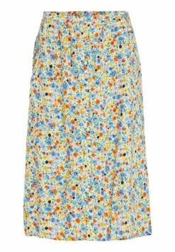 Vila Viluma Midi- A-Lijn Rok - Cloud Dancer -Dames 074916610242402fbaa6220bcee00b7c