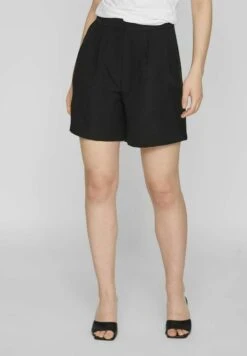 Vila High Waist - Shorts - Black