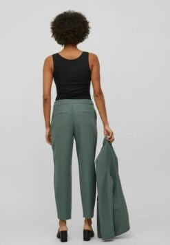Vila Vicarrie Lowny- Broek - Duck Green -Dames 08d424a9671f415dad0751ff1bfddb2f
