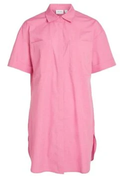 Vila Kurzarm - Overhemdblouse - Fuchsia Pink -Dames 092ccb1a59e9443e9e3325283c7852da