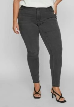 High Waist - Jeans Skinny Fit - Medium Grey Denim