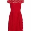 Vila Kalila Capsleeve Noos - Cocktailjurk - Equestrian Red -Dames 0a981ef1cf80485092cab6b25c7b3490
