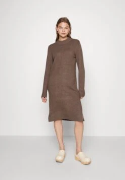 Vila Viril Crew Neck L/S Noos - Gebreide Jurk - Crocodile