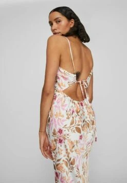 Vila Vienna Ravenna Back Detail Midi Ka - Jurk - Snow White -Dames 0d4cad45055f4a76985485b0f444af33