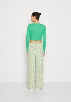 Vila Vizino Pants- Broek - Birch/Green/Blue -Dames 0d847bf329644e7ebf561c7ae4e707b9