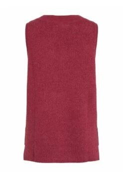 Vila Viril V-Neck- Top - Beet Red -Dames 0d9542691622444eb4b330a12c66dcbb