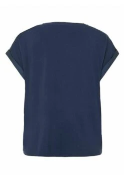 Curve - T-Shirt Basic - Navy -Dames 0e98dd372f914bb3b15aaef5589f0c94