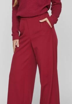 Vila Vivarone Hw WideNoos - Broek - Beet Red -Dames 0eb5b8ca15d64c2b907fb8734ce66b41