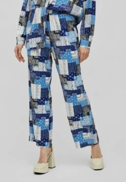 Vila High WaistPatchwork - Broek - Cloud Dancer