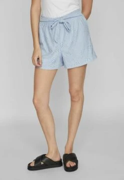 Vila High Waist - Shorts - Kentucky Blue