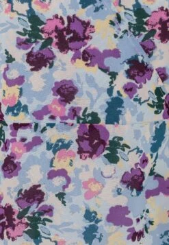 Vila Vilyba Wrap - Blouse - Kentucky Blue/Multi-Coloured -Dames 115ed7b3beb3489bbd81d473b683ea8f