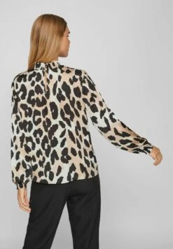 Vila Langarm Gesmoktes - Blouse - Black -Dames 14190568eae0478da533afb1023f6520