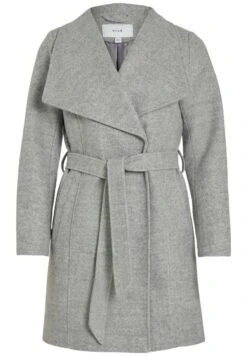 Taillengürtel - Halflange Jas - Light Grey Melange -Dames 1473abd5eb7442b4accddce092abc6ce