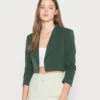 Vila Viher Cropped - Blazer - Pine Grove -Dames 14e22bd4155648cdaa080a751404ccb8