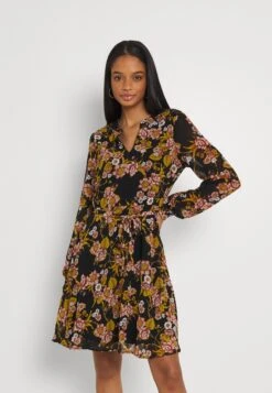 Vila Viadeline Dress - Jurk - Black/Birch