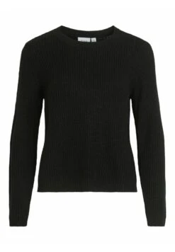 Vila Langärmeliger - Trui - Black -Dames 17448a4ffea9471791bda39a71c34b4f