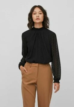 Petite - Blouse - Black