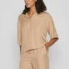 Vila Overhemdblouse - Sesame