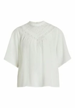 Vila Mit Verziertes - Blouse - Cloud Dancer -Dames 17bf671d50c34613b8840fb463bb3cc5