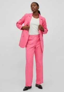 Vila Loose Fit - Halflange Jas - Fandango Pink -Dames 17cb497579e8496d8533b5de0c0574a3