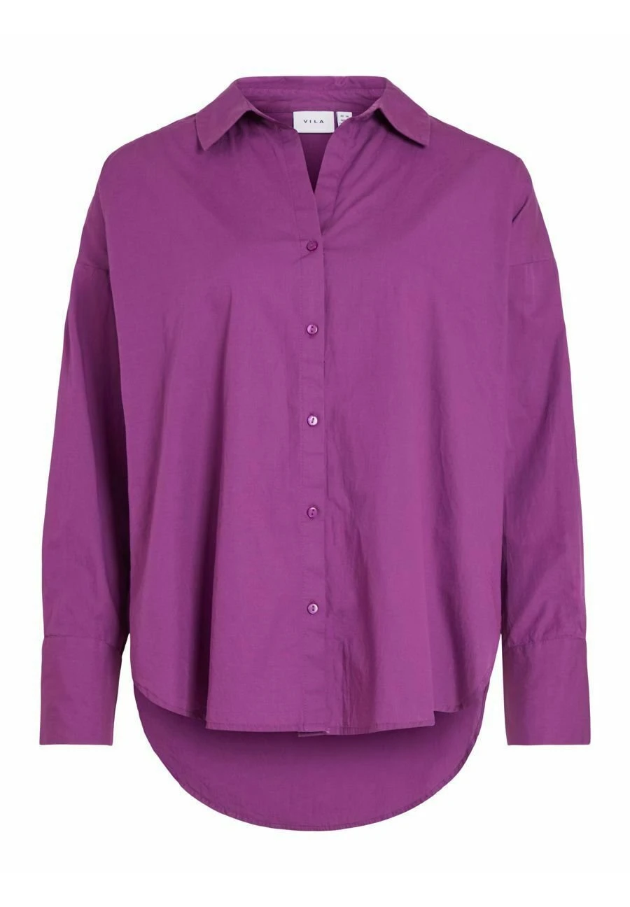 Vila Klassische - Overhemdblouse - Sparkling Grape 3 Vila Klassische - Overhemdblouse - Sparkling Grape