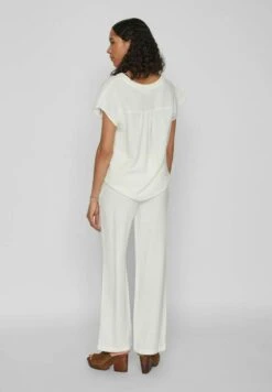 Vila Mid Rise - Broek - Snow White -Dames 1ab86e33117a475596fd2f85c3ec8065