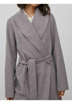 Viapple New Coat Etite - Mantel - Light Grey Melange -Dames 1b0921d123194167ba3129f5fed17ab0