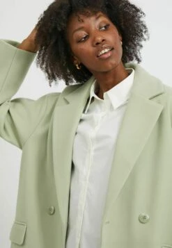 Vila Zweireihiger - Halflange Jas - Desert Sage -Dames 1c08b4e10b3a454f981b77a3b3f379e1