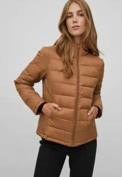 Vila Visibiria New Quilted Hood Jacket - Jas - Toasted Coconut -Dames 1c76299493fb41d29de6bd590fa7f41e