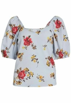 Vila Puffärmel - Blouse - Cashmere Blue -Dames 1ce081f696e84330aec52e38d09175ea