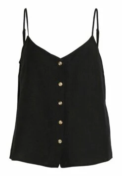 Vila Träger Geknöpftes - Top - Black -Dames 1e6112e0cfa74569a9a0615edf2c6da9