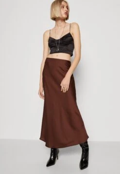 Vila Viellette Long Skirt - Maxirok - Shaved Chocolate 11 Vila Viellette Long Skirt - Maxirok - Shaved Chocolate -Dames 1e9f75adba0c444bbb395dc0aea5510d
