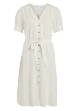 Vila Viprisilla V-Neck S Midi - Noos - Blousejurk - Snow White