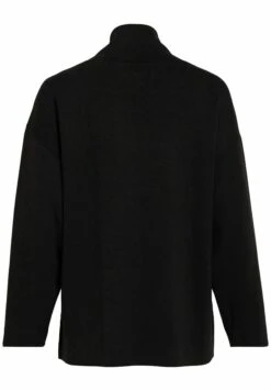 Vila Mit Langen Ärmeln High Neck - Sweater - Black -Dames 209d3a442f15416bb614bbd5e73bc860