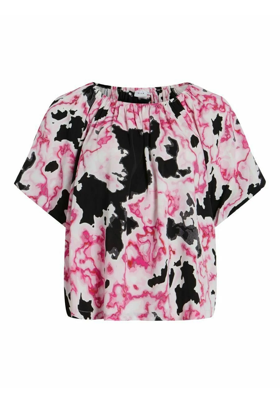 Vila Kurzen Ärmeln- T-Shirt Print - Black 6 Vila Kurzen Ärmeln- T-Shirt Print - Black - Afbeelding 4