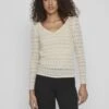 Vila Vichikka V-Neck - Longsleeve - Birch 1 Vila Vichikka V-Neck - Longsleeve - Birch -Dames 230e1833193e4eddaff3180e7e0048ff